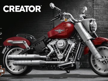 Harley-Davidson Fat Boy od LEGO